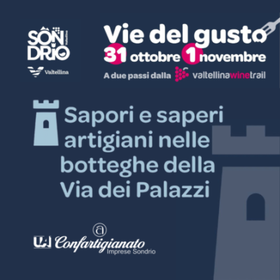 sapori e saperi vie dei palazzi 2026